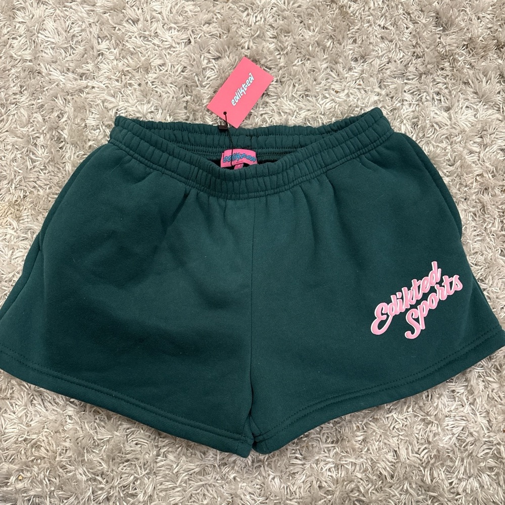 NWT Edikted So Sporty Sweat Shorts - Picture 2 of 4